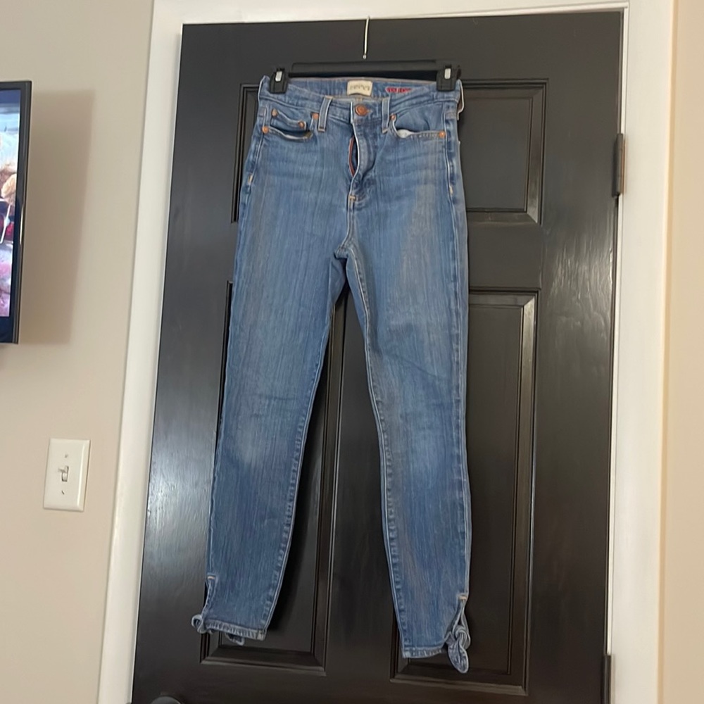 Alice + Olivia high waist skinny jean